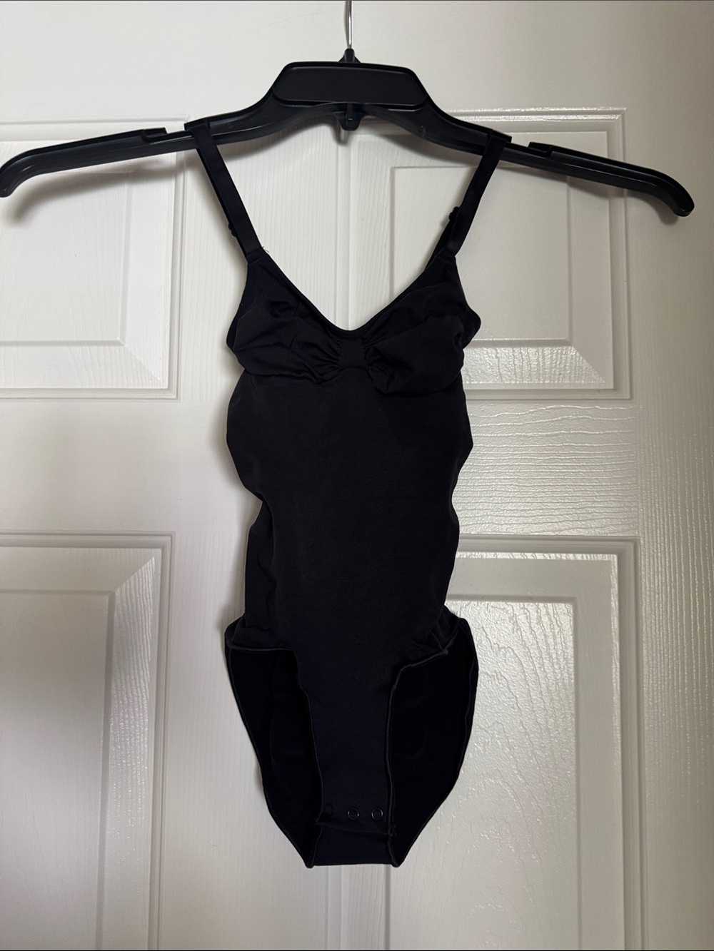 SKIMS Black Sculpting One-Piece Bodysuit